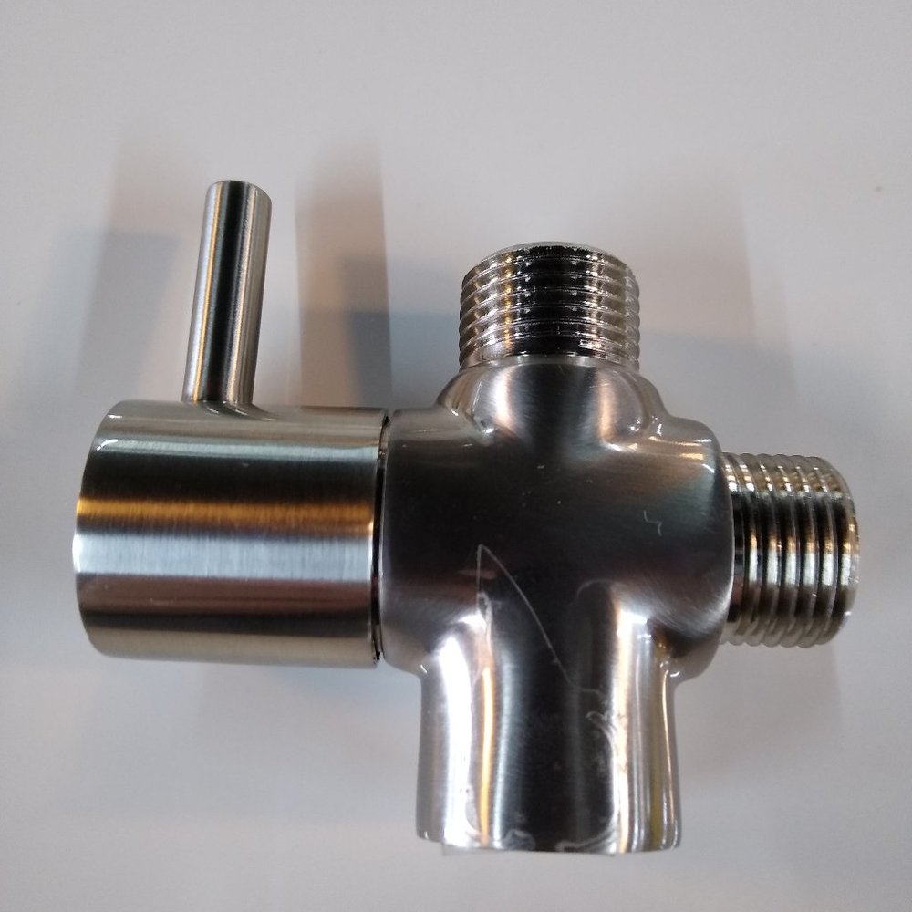 Three Rivers Shower Diverter Brush Nickel
